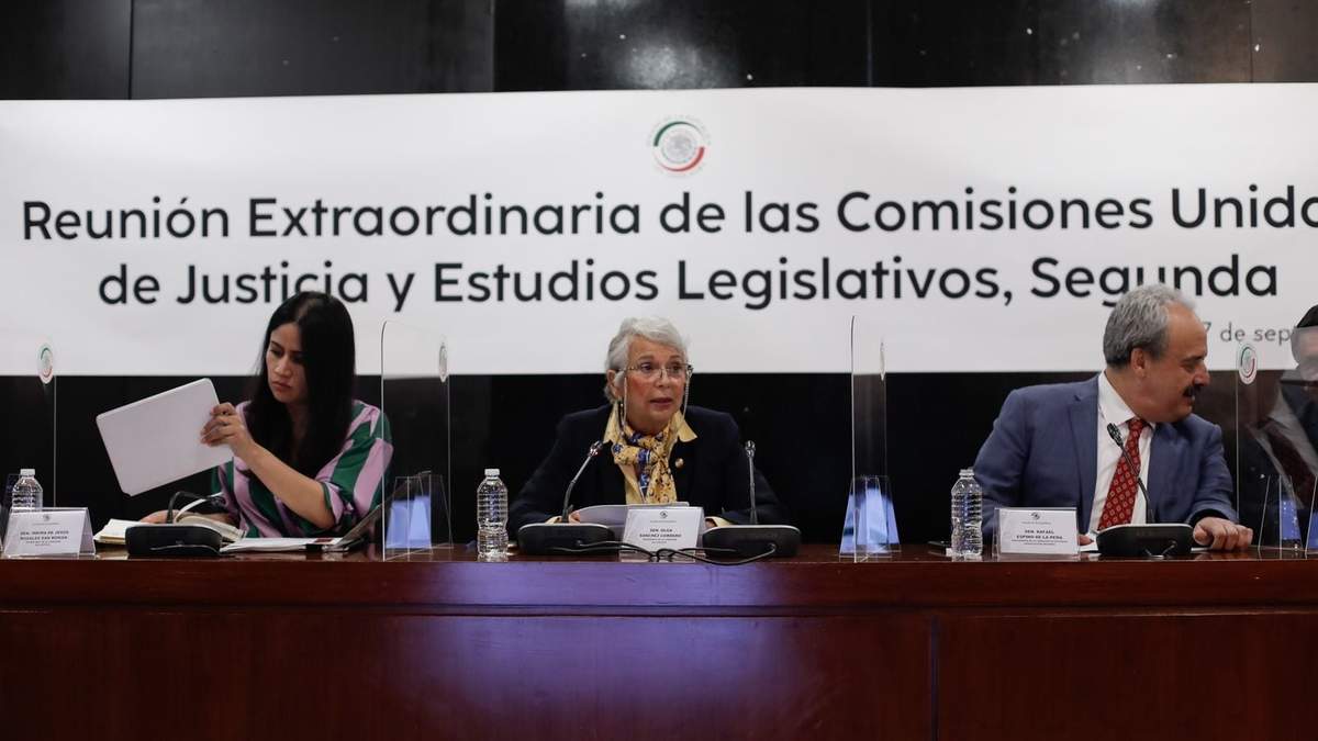 Comisiones unidas de Justicia y de Estudios Legislativos, Segunda del Senado