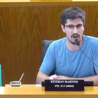 Esteban Martine denunció daños ambientales producto del fracking y Claudio Domínguez le replicó