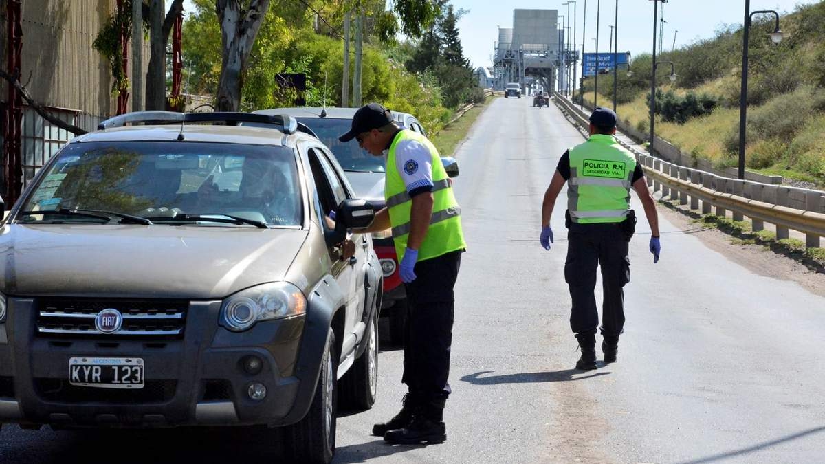 Habrá controles policiales para entrar. Fuente: (Twitter)