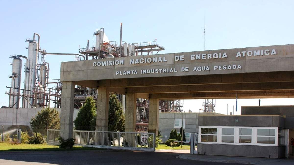 Planta Industrial de Agua Pesada de Neuquén. Fuente: (Argentina.gob.ar)