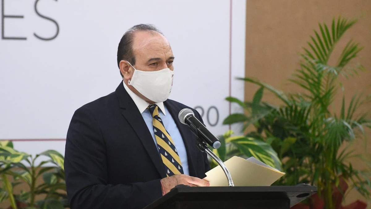 El presidente del STJ de Colima, Bernardo Alfredo Salazar Santana