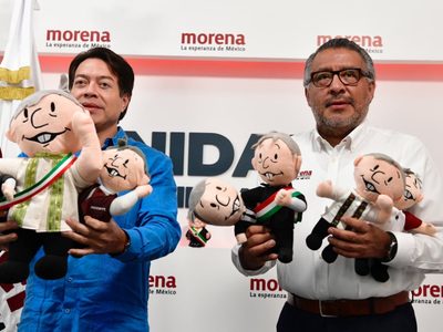 Morena llama a la desobediencia contra el TEPJF por prohibir uso de “Amlito”