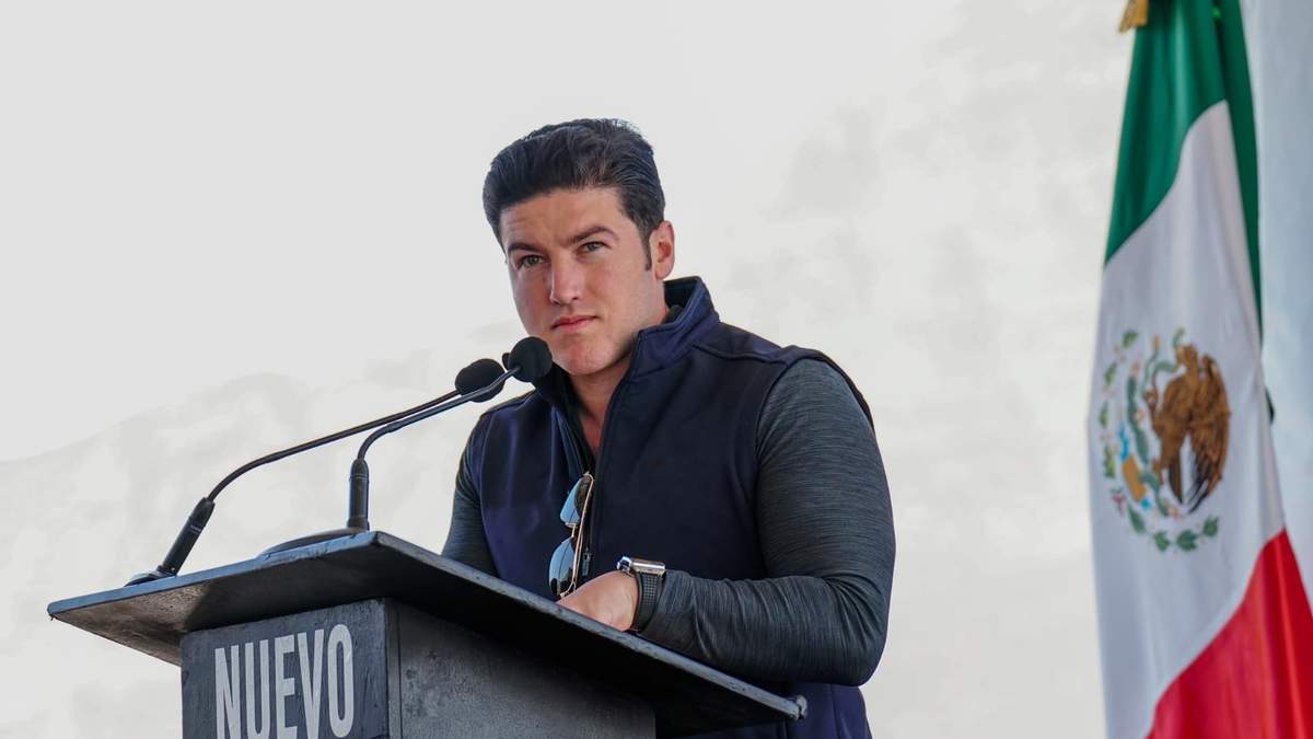 El gobernador Samuel García