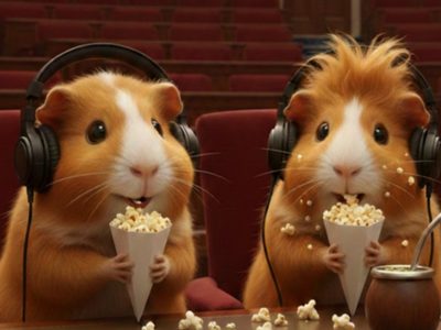 Los Cuyis comen pochoclos viendo el show del chisme electoral