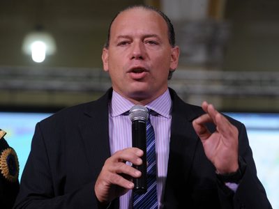 Reapareció Sergio Berni y defendió el Servicio Cívico que impulsa el Gobierno Nacional
