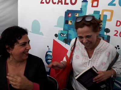 Susana Cato presentó 'Ellas. Las mujeres del 68” en la XIX FIL