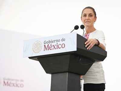 La 4T “está recuperando la gloria y la dignidad de México”: Sheinbaum de gira en Palenque