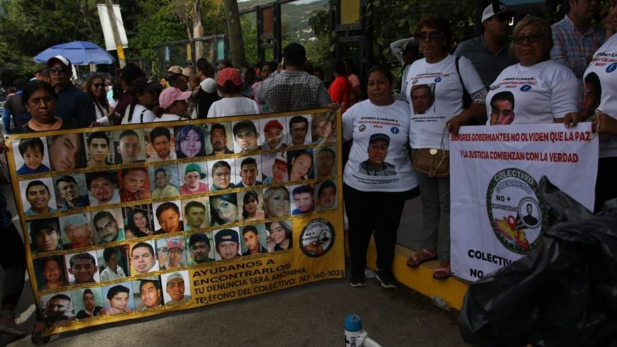 Protesta de madres buscadoras