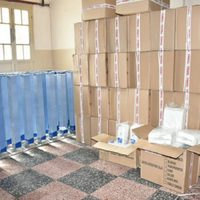 En Zapala se recibieron los insumos para las escuelas, para cumplir con el protocolo covid