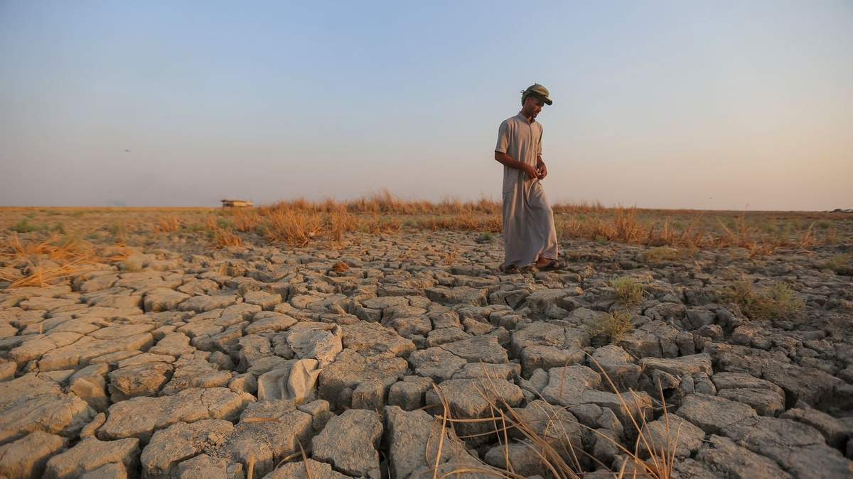 Sequía extrema por las altas temperaturas