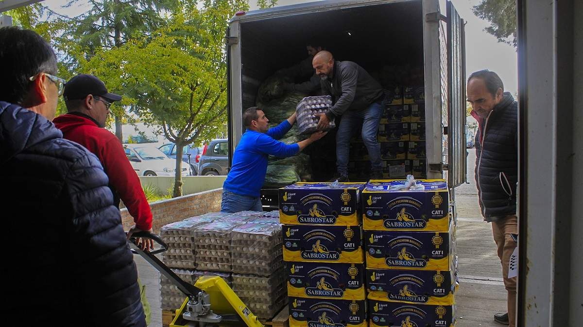 Frutas y verduras para comedores y merenderos. Fuente: (Neuquén Informa)