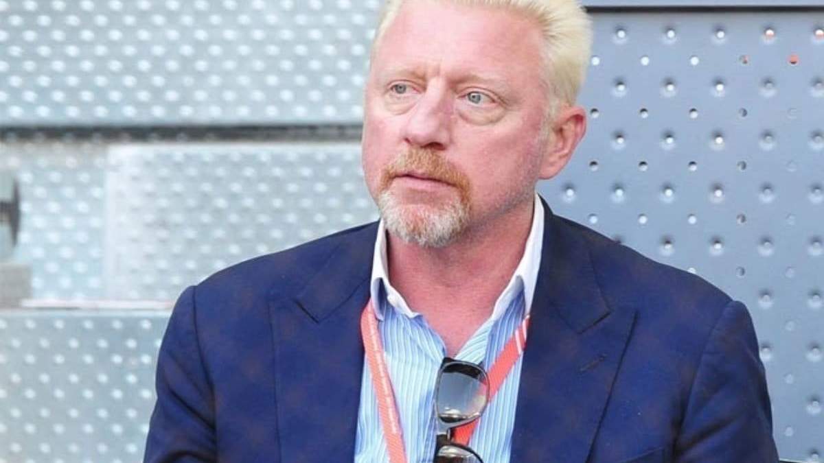 El extenista Boris Becker