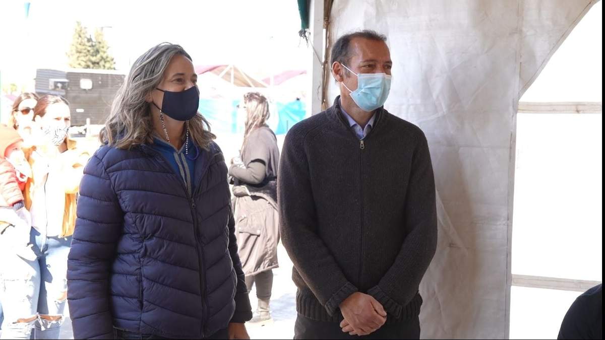 María Eugenia Ferraresso y Omar Gutiérrez. Fuente: (Twitter)