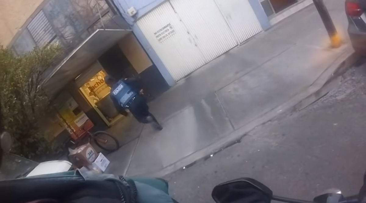Video viral de persecución