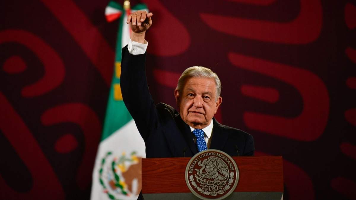 El presidente en Palacio Nacional