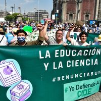 Estudiantes del CIDE exigen “educación digna y ciencia libre”; repudian políticas del Conacyt