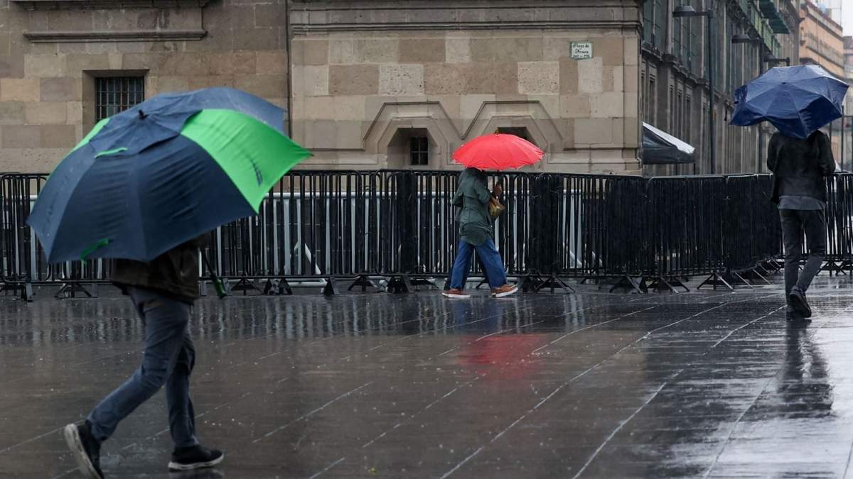 Se prevén lluvias con chubascos en la Ciudad de México este lunes