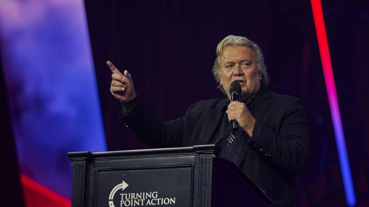 Steve Bannon, ideólogo de la antigua adminstración Trump