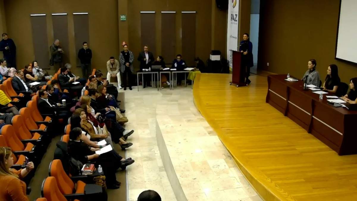 Los diputados sesionaron en una sede alterna por las protestas en el Congreso