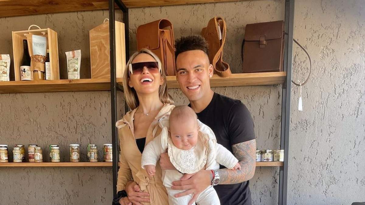 Agustina Gandolfo y Lautaro Martínez. Fuente: (Instagram)