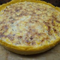 Sin gluten: probá esta tarta de jamón y queso soñada, con la masa más fácil de todas