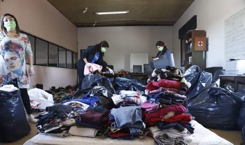 Los vecinos de Zapala acompañan la propuesta solidaria. Fuente: (Twitter)