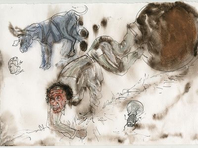 Escarabajos: Retrato del artista como rueda caca