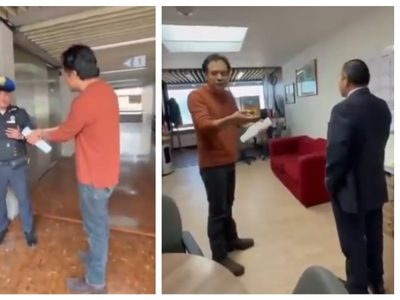 SEP destituye a Marx Arriaga e intenta desalojarlo de su oficina (Video)