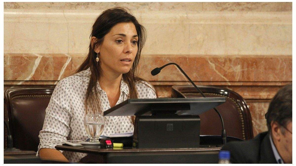 La senadora del MPN, Lucila Crexell. Fuente: (Twitter)
