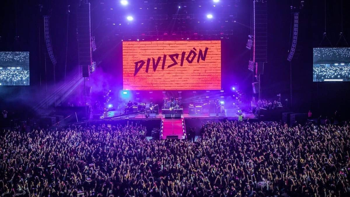 Concierto de División Minúscula en el Palacio de los Deportes