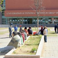 Donan a la UABJO dibujos del mural sobre la historia de la medicina en Oaxaca