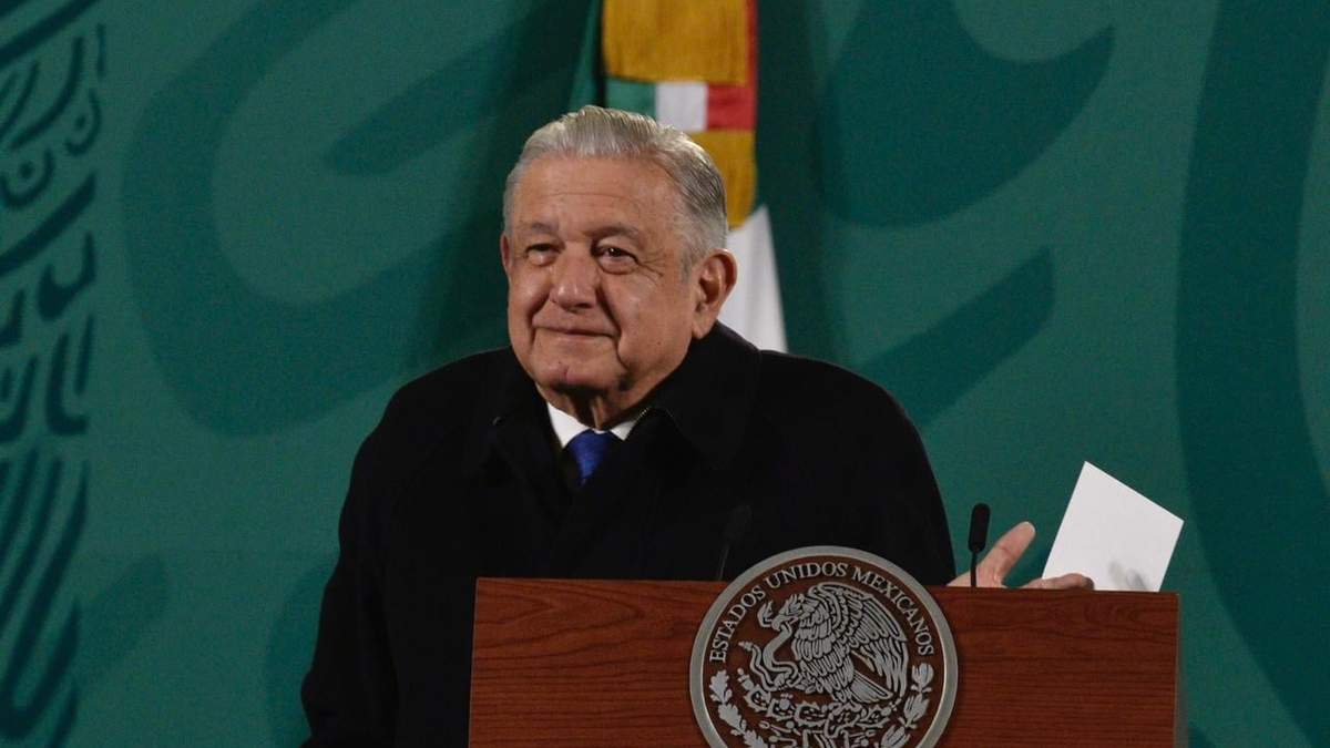 El presidente López Obrador