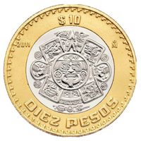 Hacienda cambiará la aleación con la que fabrica las monedas de 10 pesos