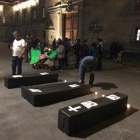 Se enfrentan  grupos antagónicos del SME; disidentes desconocen a Esparza (Video)