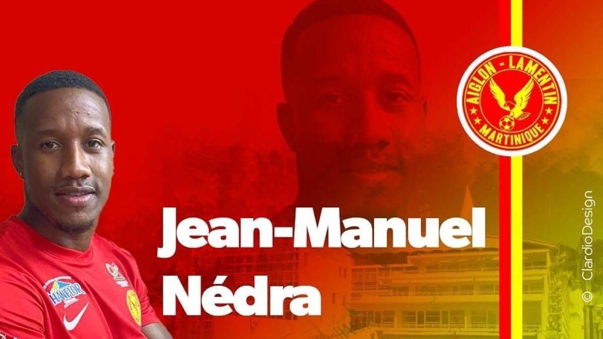 Jean-Manuel Nedra, jugador del Aiglon du Lamentin