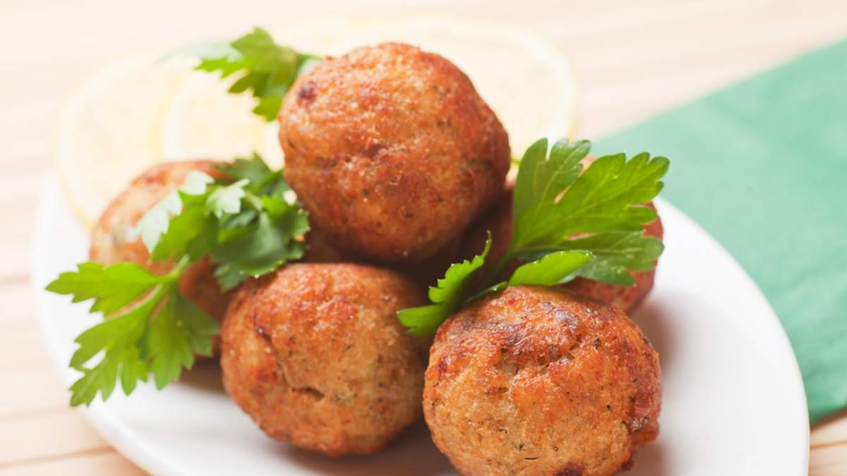 Albóndigas de pollo. Fuente: (X)