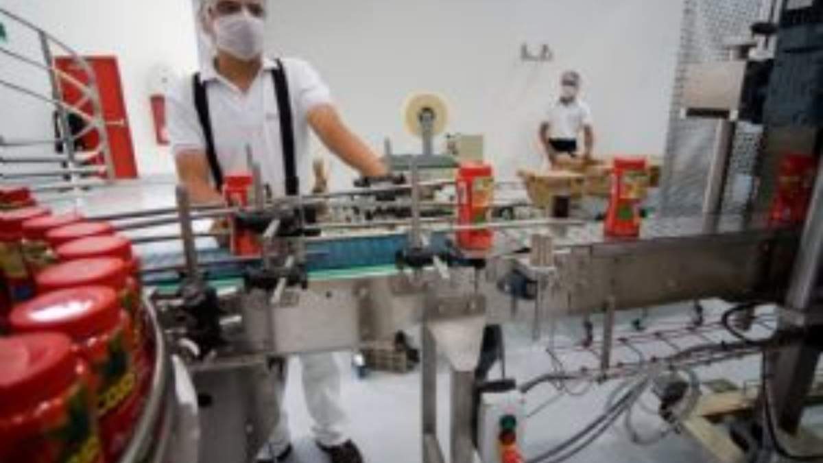 Empleados de una fábrica