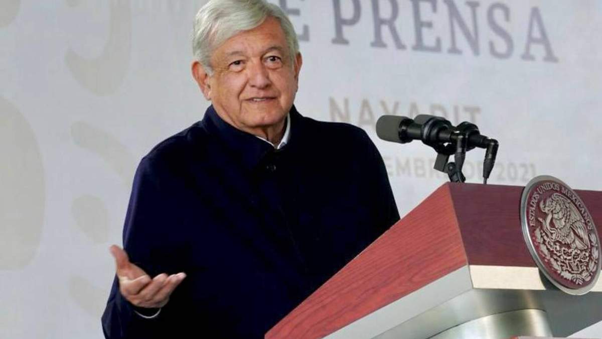 El presidente López Obrador
