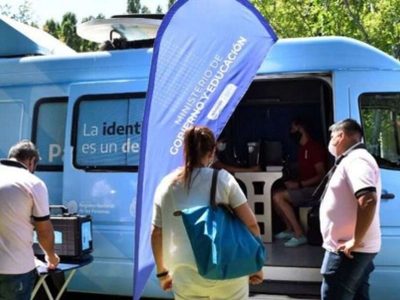 El Registro Civil Móvil estará presente en Centenario, Plottier y Senillosa