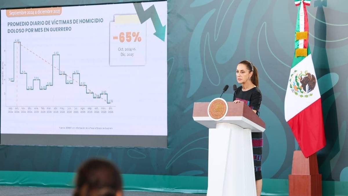 Conferencia de la presidenta Claudia Sheinbaum desde Acapulco