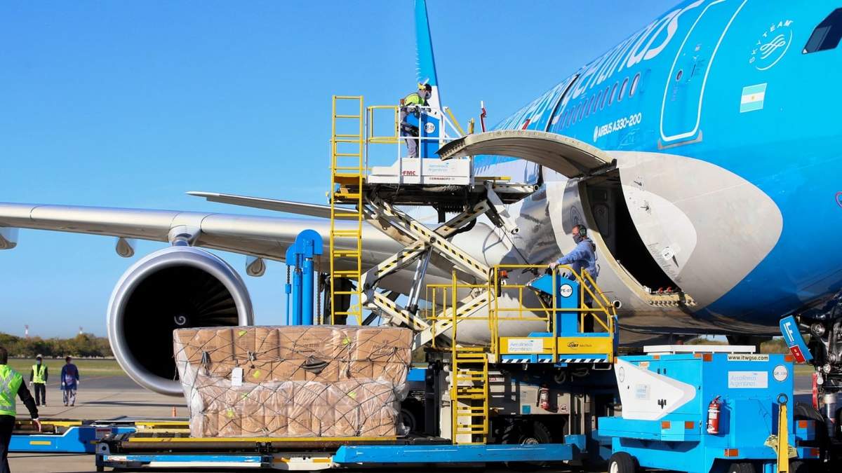 Vuelos especiales de Aerolíneas Argentinas. Fuente: (Twitter)
