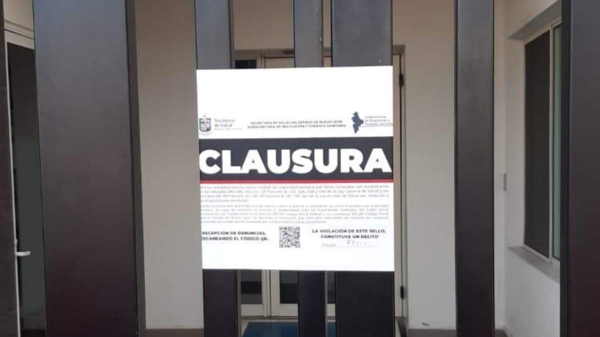 Clínica clausurada