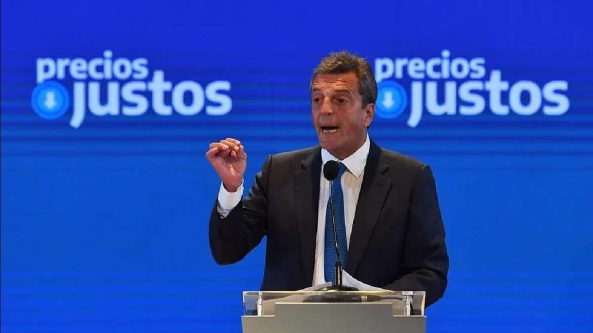 Sergio Massa prepara medidas para frenar la inflación. Fuente: (Infobae)