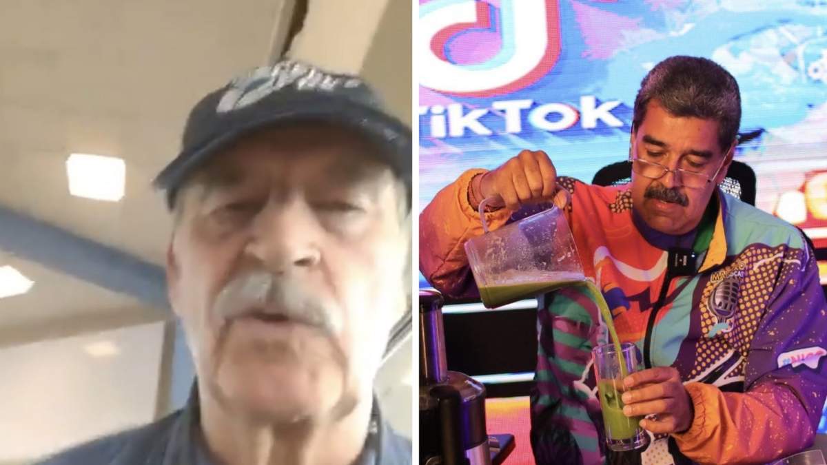 Vicente Fox y Nicolás Maduro