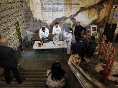 Mural de Rafael Cauduro quedó restaurado en la SCJN