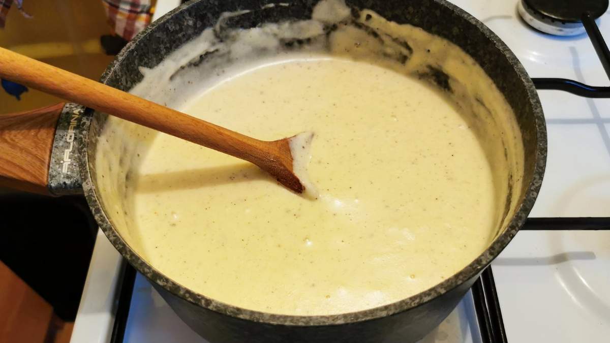 Salsa bechamel. Fuente: (Instagram)