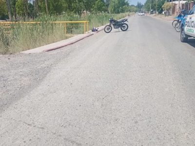Tragedia en Plottier: murió un nene de 5 años al chocar la moto que conducía su mamá