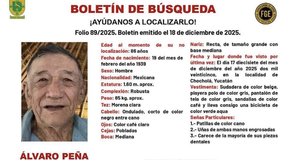 Ficha de búsqueda de Álvaro Peña Quintal
