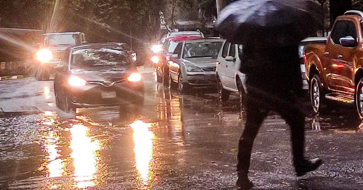 Lluvia en la CDMX