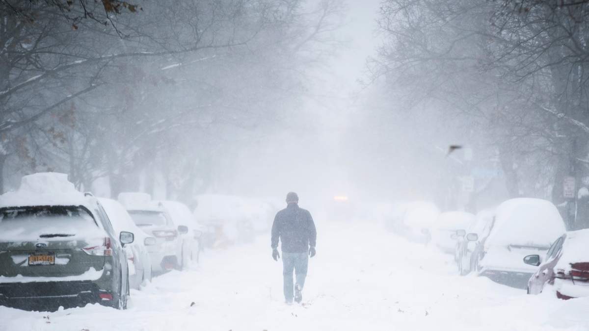 Nevada en Nueva York, invierno de 2022